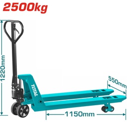 [35809] TRANSPALETTE 2500KG 550X1150 MM