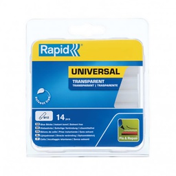 [35905] BATON DE COLLE UNIVERSELLE TRANSPARENTE D.12X190MM - 14PCS