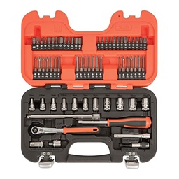 [36092] COFFRET CLE A DOUILLE 65 PCS - 1/4"