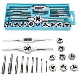 [36298] COFFRET DE 20PCS TARAUDS ET FILIERES