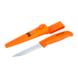 [36412] COUTEAU FLOTTANT AVEC MANCHE ET ETUI FLUORESCENTS - L226 MM