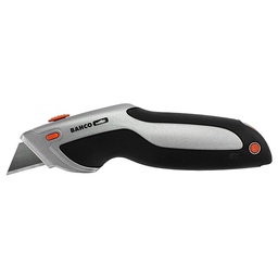 [36478] CUTTER EN ALUMINIUM A LAME RETRACTABLE - L170 MM