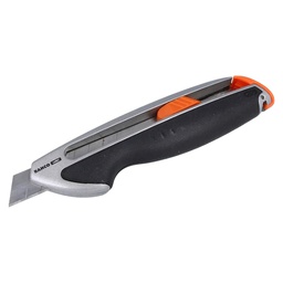 [36480] CUTTER EN ALUMINIUM AVEC LAME 18 MM - L161 MM