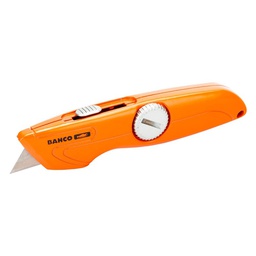 [36485] CUTTER EN ALUMINIUM A LAME RETRACTABLE - L145 MM
