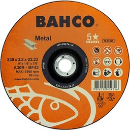 [36534] DISQUE A EBARBER METAL - 230X6.5X22.2 MM