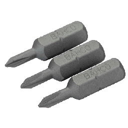 [36632] JEU D EMBOUT DE VISSAGE PARKER 3 PCS - 25 MM - PH1