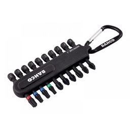 [36693] JEU D EMBOUT DE VISSAGE A CHOC 10 PCS - 50 MM - PH, PZ, TORX