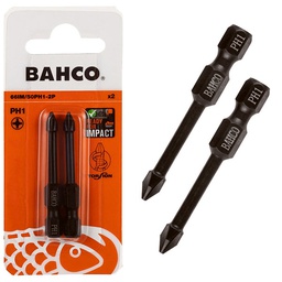 [36695] JEU D EMBOUT DE VISSAGE A CHOC 2 PCS - 50 MM - PH1