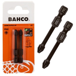 [36696] JEU D EMBOUT DE VISSAGE A CHOC 2 PCS - 50 MM - PH2