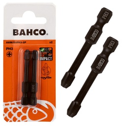 [36697] JEU D EMBOUT DE VISSAGE A CHOC 2 PCS - 50 MM - PH3