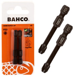 [36700] JEU D EMBOUT DE VISSAGE A CHOC 2 PCS - 50 MM - PZ3