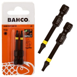 [36701] JEU D EMBOUT DE VISSAGE A CHOC TORX 2 PCS - 50 MM - T10