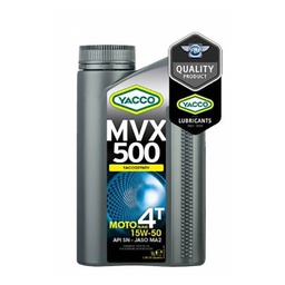 [36911] HUILE 4T MVX 500 15W50 MA2/API SN 1LITRE