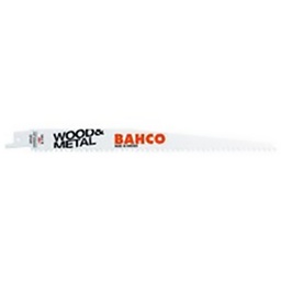 [37050] JEU DE LAME POUR SCIE SABRE 2 PCS - 6 DP - L220 MM (BOIS ET METAUX)