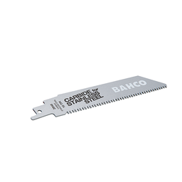 [37077] LAME EN CARBURE DE TUNGSTENE POUR SCIE SABRE - 10 DP - L300 MM (INOX)