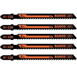 [37101] JEU DE LAME SCIE SAUTEUSE HCS 5 PCS - 10 DP - L100 MM (BOIS)