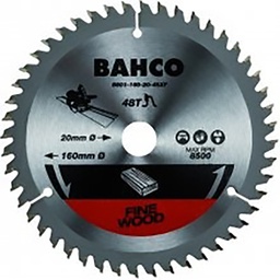 [37745] DISQUE A BOIS CIRCULAIRE D165 MM - D20 MM - 48 DENTS