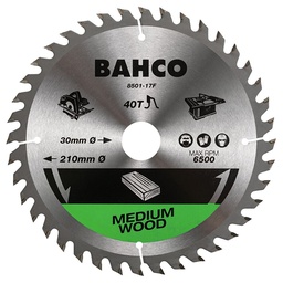 [37780] DISQUE A BOIS CIRCULAIRE D260 MM - D30 MM - 40 DENTS