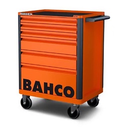 [37922] SERVANTE VIDE 6 TIROIRS ORANGE