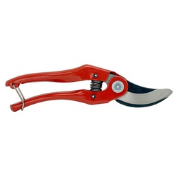 [38202] SECATEUR A LAMES CROISANTES AVEC POIGNEES EN ACIER PRESSE EMBOUTI ET TETE DE COUPE COUDEE 25MM