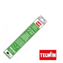 [310634] ELECTRODES ACIER INOX D2.5MM 10 PCS