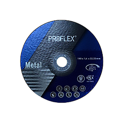 [39087] DISQUE A TRONCONNER METAL D180X1,6X22,2MM PROFLEX