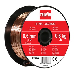 [39161] BOBINE FIL ACIER 0,6 MM 0,8 K