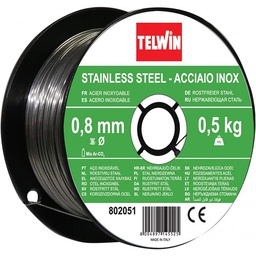 [39165] BOBINE FIL ACIER INOX 0.8 MM 0.5 KG