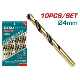 [39262] FORET HSS POUR METAL D4 MM, L75 MM