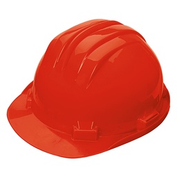 [39606] CASQUE DE CHANTIER ROUGE CHINE