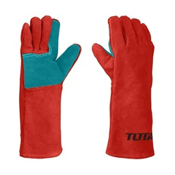 [39764] GANTS DE SOUDEUR EN CUIR CROUTE DE VACHE