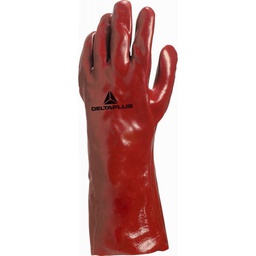 [39801] GANT PVC/COTON 35 CM ROUGE 10 DELTA PLUS