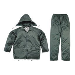[39878] ENSEMBLE DE PLUIE VERT TL