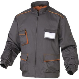 [310024] VESTE DE TRAVAIL GRIS/ORANGE PANOSTYLE - TAILLE M