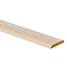 [51253] CHAM PLAT PIN 2 ARRONDIS 2400X50 EPAISSEUR 6MM