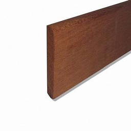 [50413] CHAM PLAT BOIS ROUGE 2400X28 EPAISSEUR 4MM