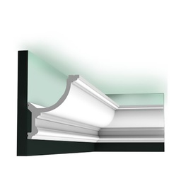 [51266] CORNICHE 105MM SILVER - 2.4 METRES