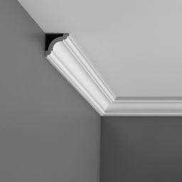 [51269] CORNICHE ANGLE BLANC 190*196*105MM