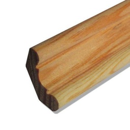 [50450] CORNICHE CLASSIQUE PIN 2400X23 EPAISSEUR 23