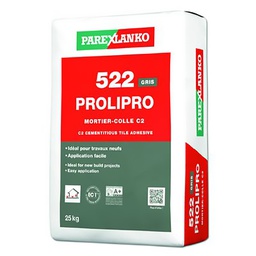 [51588] MORTIER DE REPARUTION LISSAGE ULTRAFINISH-522 25KG