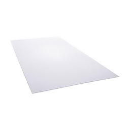 [50517] PLAQUE EN PLEXI BLANC 2X1MX5MM