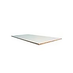 [50528] PANNEAU PREDECOUPES MELAMINE BLANC 1200 X 600X 8MM