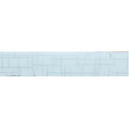 [50606] BANDE DE CHAMP 1X18MM PAILLETTE BLANC - METRE